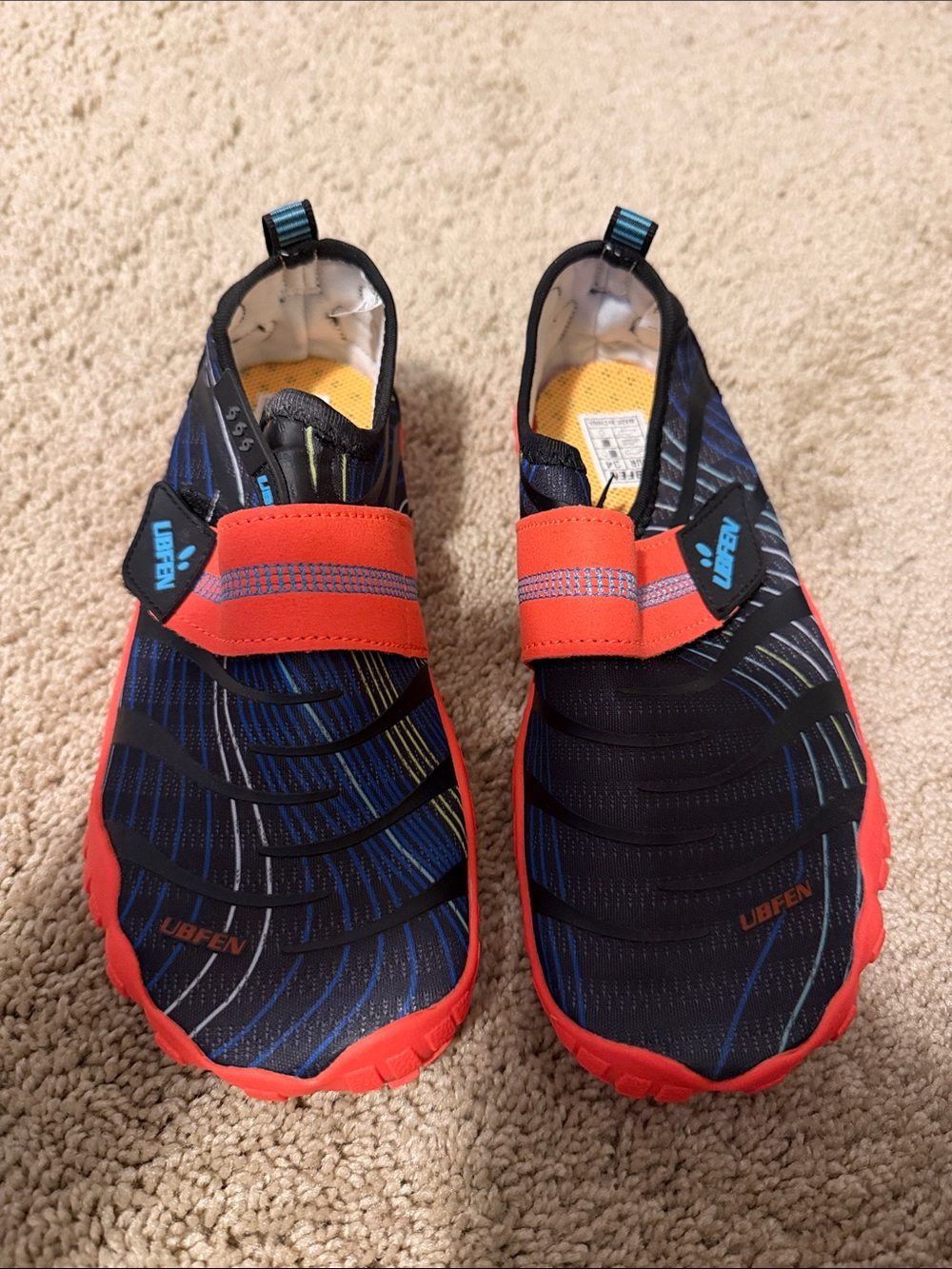 UBFEN Kids Water Shoes size 3